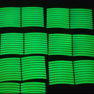 Ruban adhésif holographique universel haute visibilité, luminescent dans le noir, pour voiture, <span class=keywords><strong>moto</strong></span>, <span class=keywords><strong>jante</strong></span> de vélo, moyeu - Product Image 3