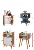 YQ JENMW E1Plate Table de chevet nordique Simple moderne petite Table basse salon créative petite Table carrée
