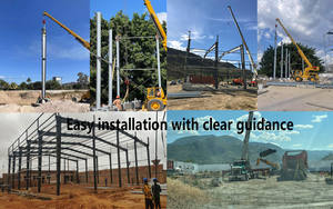 Vente à <span class=keywords><strong>prix</strong></span> d'occasion : Construction métallique industrielle robuste pour entrepôt, à plusieurs étages, avec poutres et colonnes en acier, galvanisée à chaud - Product Image 6