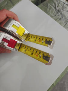 Ruban à mesurer à noyau en métal plaqué argent ABS couleur assortie règle anti-chute coque résistant à l'usure échelle <span class=keywords><strong>double</strong></span> face 3M5M7.5M10M - Product Image 3