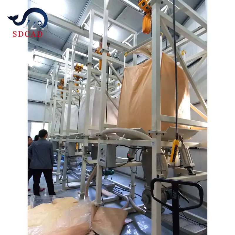 SDCAD borsa personalizzata da 1.5 tonnellate di cemento per industria alimentare