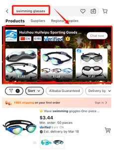 Professionelle Schwimmbrille für Erwachsene mit UV400 Blau-Weiß Gehärteten Gläsern Silberbeschichtung Antibeschlag Surf-Ohrstöpsel Box-Design - Product Image 6