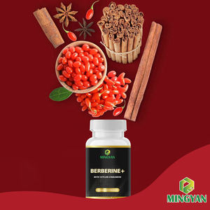 Pabrik saya Label pribadi kustom ekstrak Herbal alami Berberine Hcl kapsul suplemen Berberine kapsul - Product Image 3