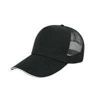 Casquettes et Chapeaux Promotionnels en Mousse 100% Polyester, Casquettes de Sport en Maille pour Homme, Casquette de Baseball avec Logo Personnalisé, Casquette Trucker Vierge