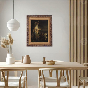 Peintures de personnages classiques célèbres, portrait de mère et d'enfant, peinture à l'huile sur toile - Product Image 5