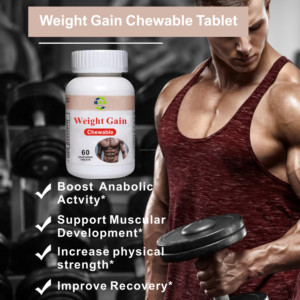 Tabletas de Suplemento Vegetariano para el Crecimiento Muscular en Adultos OEM/ODM, Promueve el Crecimiento Muscular y Mejora la Fuerza Física - Product Image 3