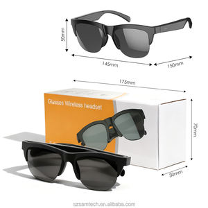 CE ROHS FCCスマートグラスオープン耳用Bluetoothサングラス男性用5.4 Bluetoothスマートサンスラスアウトドアランニングサイクリング用 - Product Image 2