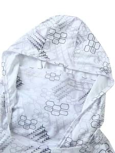 Sudadera con Capucha Personalizable para Pesca, Protección Solar, Estampado Geométrico, Ventilación de Malla, Cobertura Facial Completa, UPF35+, Ropa de Pesca de Alto Rendimiento para Exteriores - Product Image 5