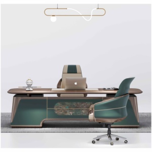 Latest new luxury leather executive office chair High Quality tall leather arm chair