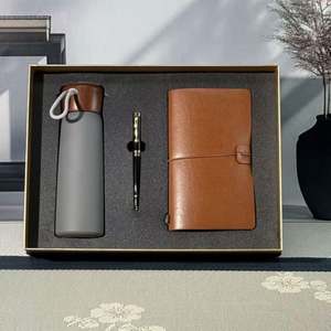 Set de Regalo Promocional Transfronterizo para Oficina y Negocios, con Logotipo Personalizado, Termo con Serigrafía, Cuaderno de Papel y Memoria USB - Product Image 2