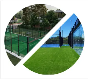 China Professional Sports Court Equipment Top Quality Panoramic Padel Court