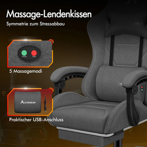 Canapé de massage zéro gravité en tissu de petite taille personnalisé pas cher, chaises de jeu vidéo pour adultes, chaise de jeu de course, <span class=keywords><strong>simulateur</strong></span> de course - Product Image 4