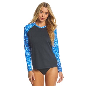 Traje de Surf PIHA SPORTS para Hombre, Protección UV, Manga Larga, Diseño Estampado, Tejido de Poliéster/Spandex, Traje de Baño - Product Image 1