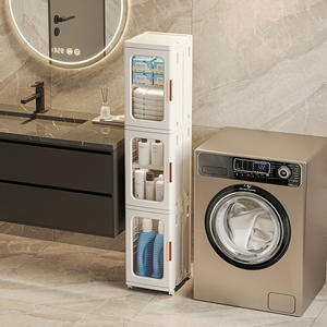 24cm Compartiment Armoire De <span class=keywords><strong>Rangement</strong></span> <span class=keywords><strong>Tiroir</strong></span> Cuisine Gap Multicouche Salle De Bains Étroit Armoire De <span class=keywords><strong>Rangement</strong></span> Étagère - Product Image 5