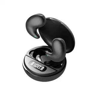 Ultra petits écouteurs sans fil affichage de la batterie LED dans l'oreille TWS écouteurs antibruit actif YYK790 casque pour dormir