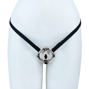 FRRK Metal Negative Chastity Cage With <b>Elastic</b> Waist <b>Belt</b> Urethral Inverted Design 2026 New BDSM Adult Sex Toy for Male Sissy - Product Image 3