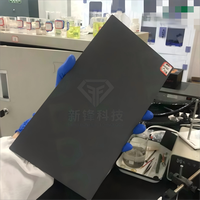 Fabricant de nouvelles technologies d'électrolyse traitement des eaux usées industrielles CVD dopé au bore diamant BDD électrode de calandre 25*7.8*1.0mm