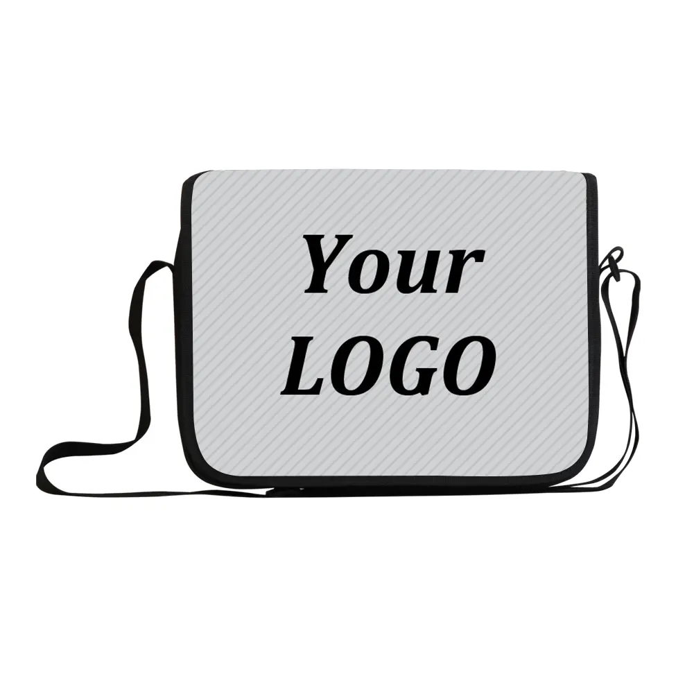 Custom Logo Men Women Shoulder Messenger Bag Lady Crossbody Satchels With Straps