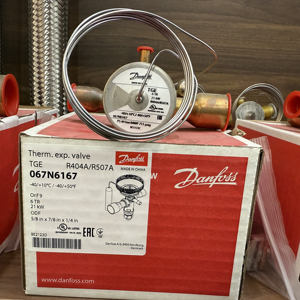 DGE 067N6167 danfos วาล์วขยายตัวควบคุมอุณหภูมิ R404A/R507A HVAC ส่วนประกอบเครื่องทำความเย็นประหยัดพลังงาน - Product Image 3