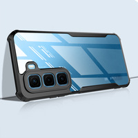 Coque arrière de protection antichoc transparente en acrylique TPU rigide pour smartphone Infinix Hot 60 Pro