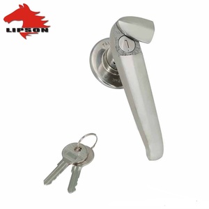 Serrure de tableau de commande cylindrique en acier inoxydable SUS 316 de qualité ANSI 1 - Product Image 3