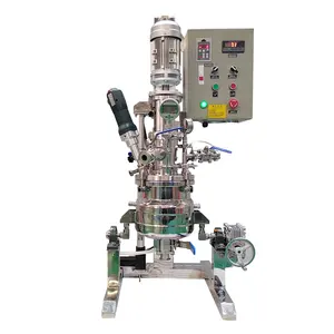 High Shear 5l Emulsifying Laboratory Vacuum Small Lab Mixer