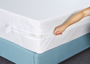 <span class=keywords><strong>Housse</strong></span> <span class=keywords><strong>de</strong></span> matelas imperméable en polyester/coton JUMIAO, antibactérienne, ignifuge, protection contre les punaises <span class=keywords><strong>de</strong></span> <span class=keywords><strong>lit</strong></span>, 500 fils/cm² pour la maison - Product Image 3