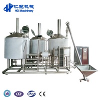 Projet clé en main SUS304/316 de qualité alimentaire de la brasserie 20BBL 30BBL 50BBL ensemble complet de l'équipement de brassage deux navires système de brasserie