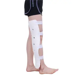 Lutut pergelangan kaki Orthosis sendi lutut dukungan Articular bagian bawah fiksasi braket pergelangan kaki Orthosis Brace kaki fraktur