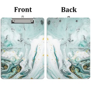 Customizable Creative New A4 Transparent File Clip Board Acrylic and Metal Writing Pad with Plastic Material - Product Image 3