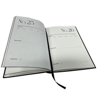 Carnet de notes de luxe personnalisé à couverture texturée pour enfants et bébés, planificateur budgétaire éducatif, impression OEM, couverture rigide, carnet de journal, livre de liste de souhaits en papier