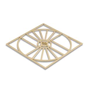 Posavasos de Latón con Diseño Hueco, Regalo Creativo, Patrones Personalizados, Troquelado e Impresión, Estilo Europeo, para Uso Promocional - Product Image 1