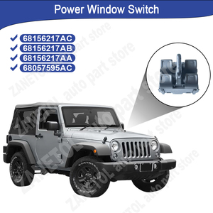 68156217AC ZANETOL 68184803AC 68620476AA สวิตช์กระจกไฟฟ้าสำหรับ JEEP GRAND CHEROKEE 2014-2015 ทนทาน - Product Image 4