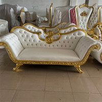Canapé de mariage de luxe de style européen, nouveau canapé d'amour, chaise royale de roi et de reine, canapé pour mariage, hôtel