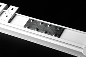 Système de rail pour stores romains à commande par chaîne robuste SM590 H590 pour bâtiments commerciaux - Product Image 3