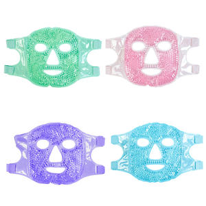 Masker Wajah pendingin es Gel manik-manik kompres panas & dingin kualitas tinggi untuk peremajaan wajah - Product Image 6