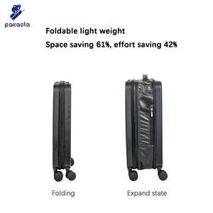 Set di Valigie Pieghevoli Leggere Salvaspazio con Serratura TSA <span class=keywords><strong>per</strong></span> Viaggi - Product Image 2