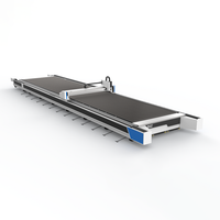 Machine de découpe laser à fibre haute puissance de vente d'usine 1000W et 2000W pour l'acier inoxydable et la fonte prend en charge le format graphique BMP