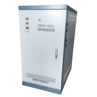 Régulateur de tension automatique statique triphasé SVC directement de l'usine, stabilisateur de tension AC 380V 2kVA en cuivre