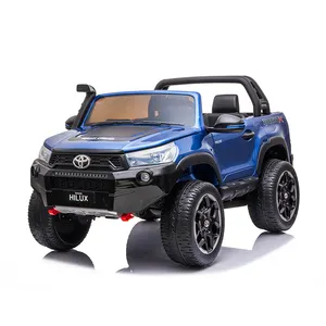 Ride-on Cars Oversized Licensed TOYOTA HILUX 24V Battery Operated Kids Iron Ride On Toy Electric Cars For Children To Drive