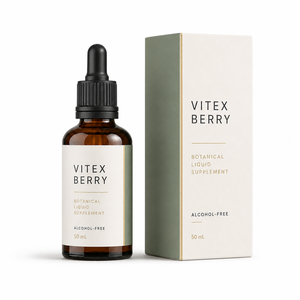 Fórmula Líquida para el Equilibrio Femenino OEM 50ml, Complejo de Bayas de Vitex con <span class=keywords><strong>Citrato</strong></span> de <span class=keywords><strong>Magnesio</strong></span> para el Bienestar Hormonal, ODM a Granel - Product Image 1