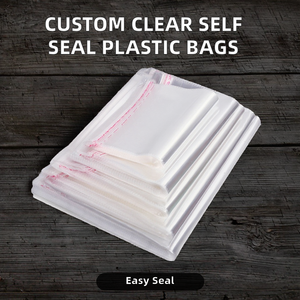 Bolsas de Válvula Desechables Transparentes de BOPP con Logotipo Personalizado al por Mayor para Zapatos y Ropa - Product Image 2