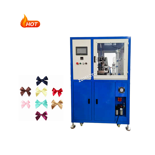Automatic Ribbon Bow Tie Making Machine Butterfly Bow Tie Machine Mini Bowknot Tying Machine