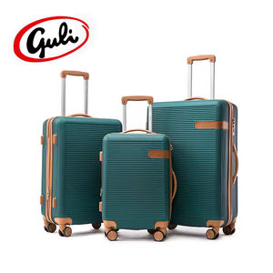 Koper Retro mewah untuk pria dan wanita, Set koper bisnis bawaan, koper Retro mewah, koper Vintage untuk perjalanan - Product Image 4