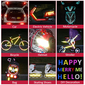 5 cm coloré PVC miel peigne bandes réfléchissantes visibilité <span class=keywords><strong>bande</strong></span> réfléchissante autocollants réfléchissants <span class=keywords><strong>pour</strong></span> camions - Product Image 5