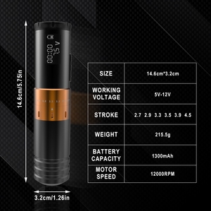 タトゥーペンキットマシンセットプロ用 - Product Image 3