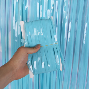 Macaron <strong>Curtain</strong> Matte 1m 2m 3m 4m <strong>Curtains</strong> Manufacturer Wedding Decoration Iridesc <strong>Foil</strong> <strong>Curtain</strong> - Product Image 3