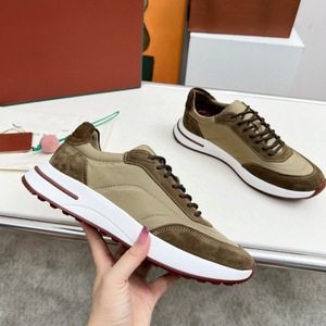 Espadrilles de luxe célèbres pour hommes en cuir, respirantes et lumineuses, pour le week-end et la mode - Product Image 2