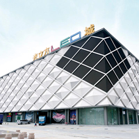 Nouveau design populaire Panneau composite de façade en aluminium ignifuge Décoration murale intérieure Carreaux de revêtement pour l'intérieur