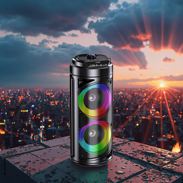 Professional DJ Boomboxes Loud for Bluetooth Speaker with Bass for Music Enthusiasts